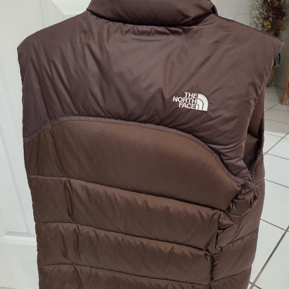 The North Face Chocolate Quilted Vest